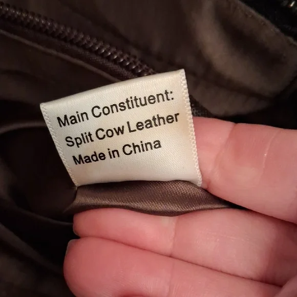 Black Leather Tote Bag - Classic Everyday Shoulder Bag - Picture 9 of 13